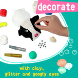 AluAbi Kids Sea Shell Painting Kit, Glow in The Dark Activities, Arts & Crafts Gifts for Boys and Girls Ages 4-12, Creative Art Activity Gift Toys AluAbi