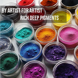 24K Metallic Mica Powder Pigment (56g) Multipurpose DIY Arts and Crafts, Cosmetic Grade, Soap,Resin Epoxy,Paint, Slime, Mold Making, Candle Making, unicone art