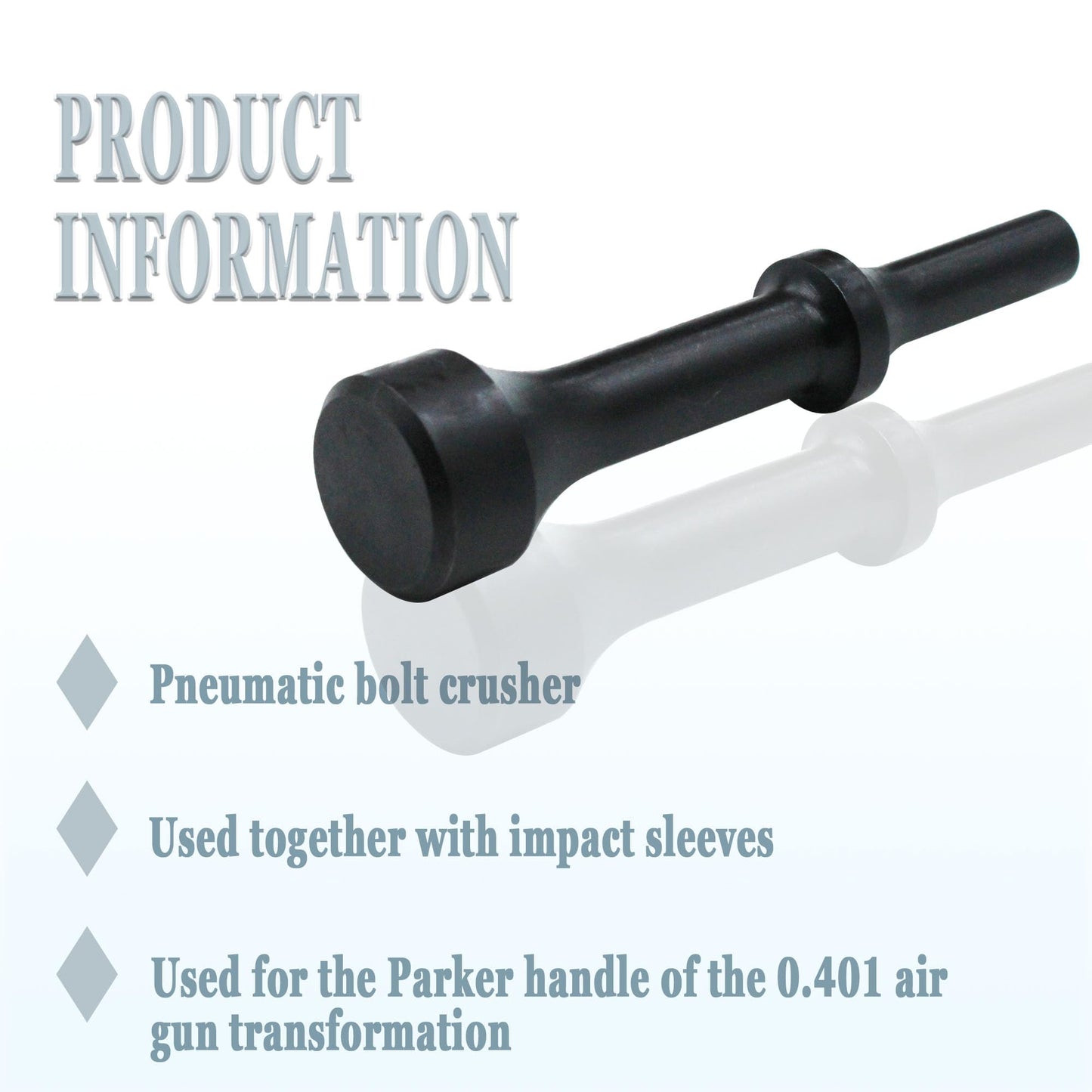 31982 Pneumatic 4-inch Hammer, Bit For Pneumatic Hammer Fits Impact Tool Air Hammer Attachments 2 Pcs