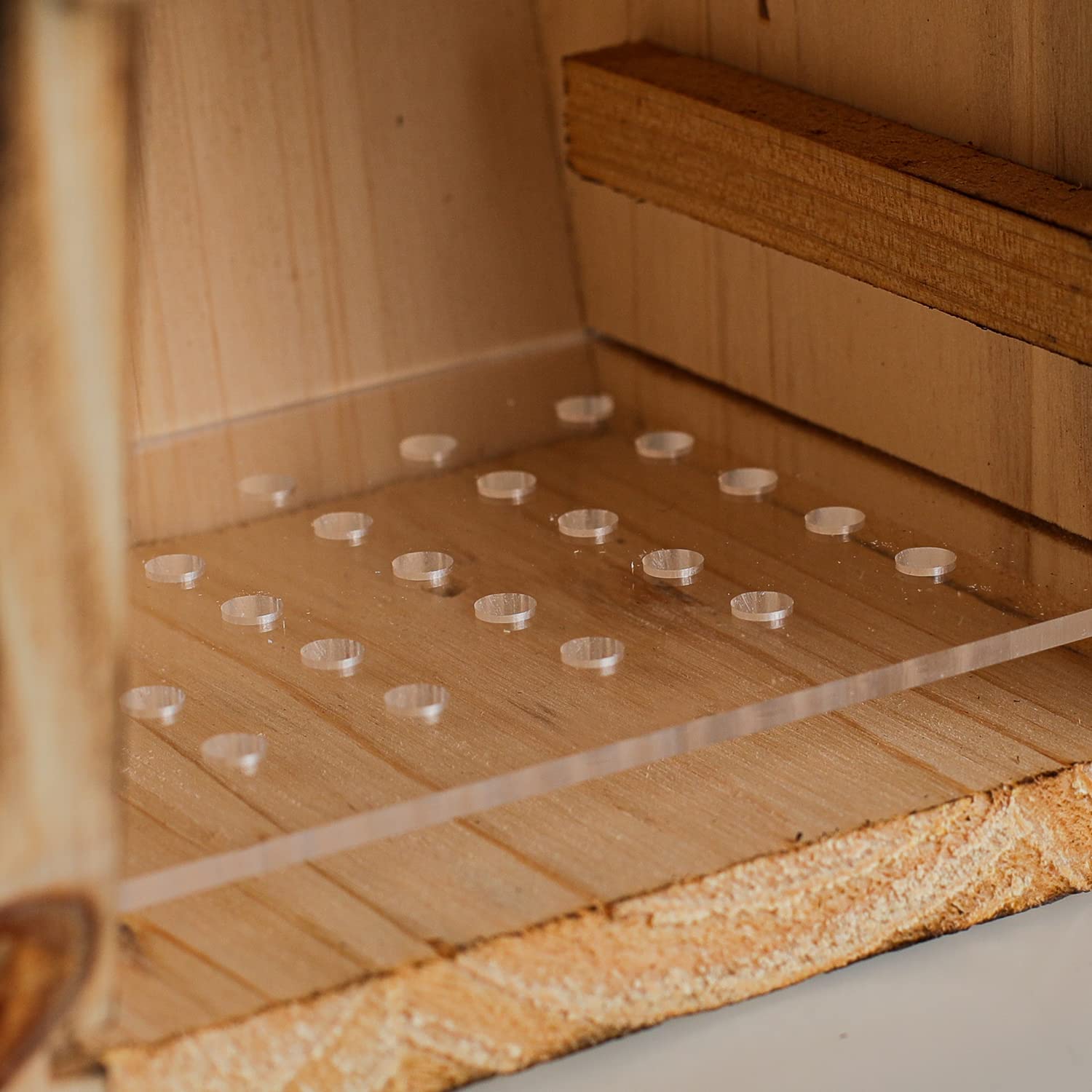 Bird House Bird Houses for Outside with Pole Wooden Bird House for Finch Bluebird House Cardinals Hanging Birdhouse Clearance Garden Country Cottages NATUREYLWL