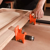 PONY 2-Pack 50 Wood Gluing Pipe Clamp Fixture for 3/4 Inch Black Pipe PONY