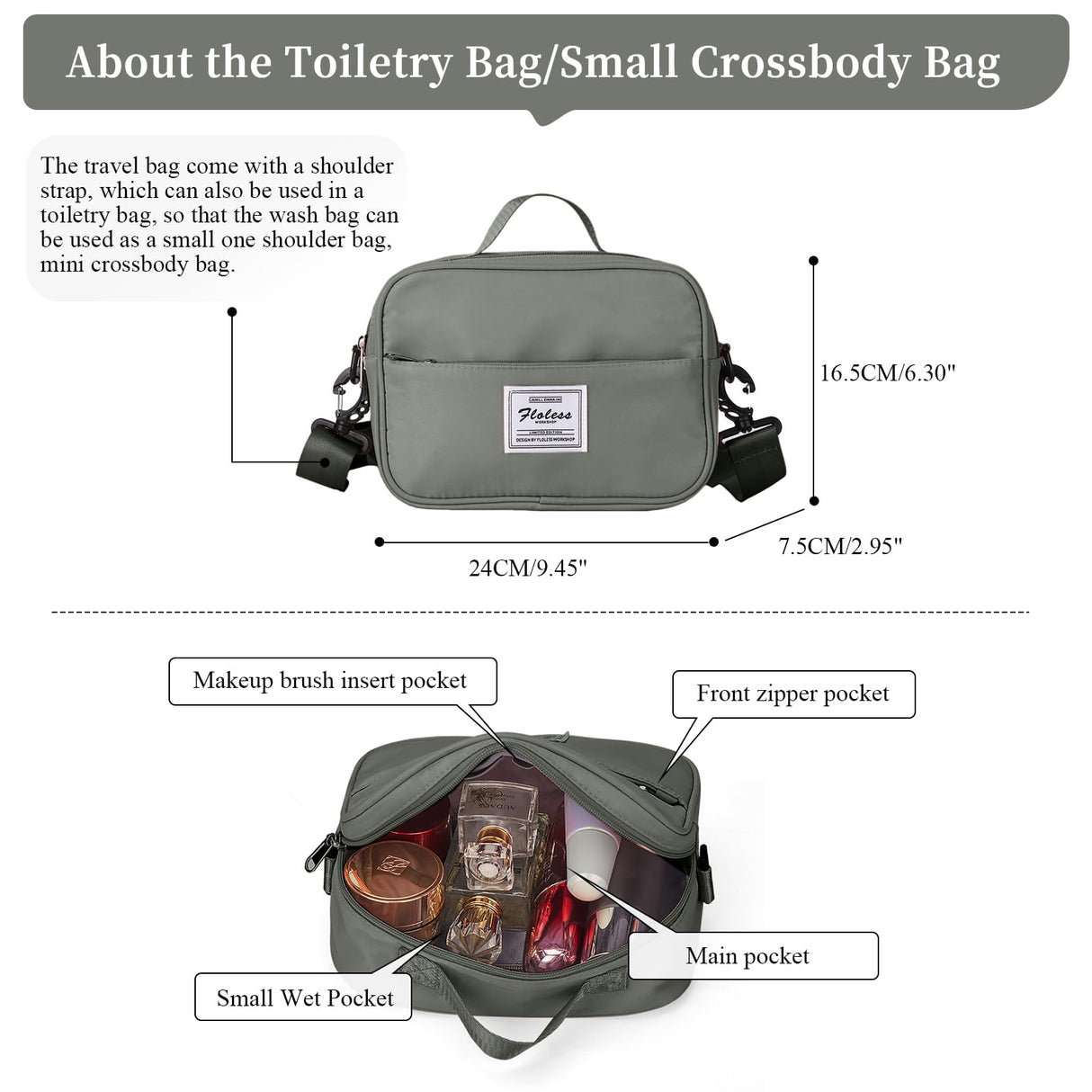 Weekender Bags for Women,Personal Item Travel Bag with Shoes Compartment,Overnight Travel Duffel Bag with Wet Pocket and Separate Toiletry Bag,Gym SYCNB