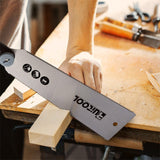 RUITOOL Japanese Pull Saw 10 Inch Double Edge Sided Hand Saw Ryoba SK5 Flexible Blade 10&18TPI Flush Cut Non-slip Plastic Handle Wood Saw for RUITOOL