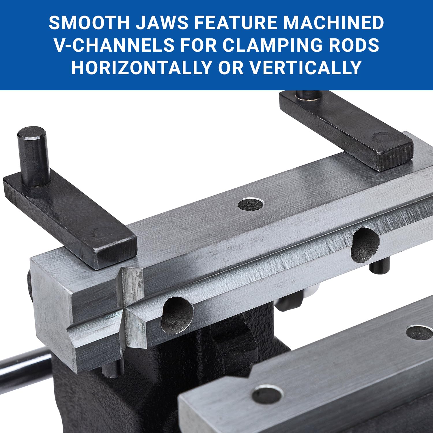 Yost MV-5 Multipurpose 5" Wide Jaw Homeowners Bench Vise | Industrial & Workshop-Grade Work Table Mechanic Tools for Wood Working, Metal Works, & DIY - WoodArtSupply