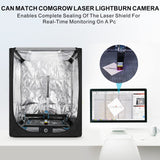 Comgrow 8MP Lightburn Camera Module with Laser Enclosure 750 * 700 * 900 mm for Laser Engraver,Easy to Locate Materials,Batch Engraving,Trace Simple Comgrow