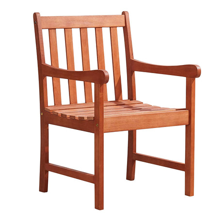 VIFAH V415 Outdoor Wood Arm Chair VIFAH