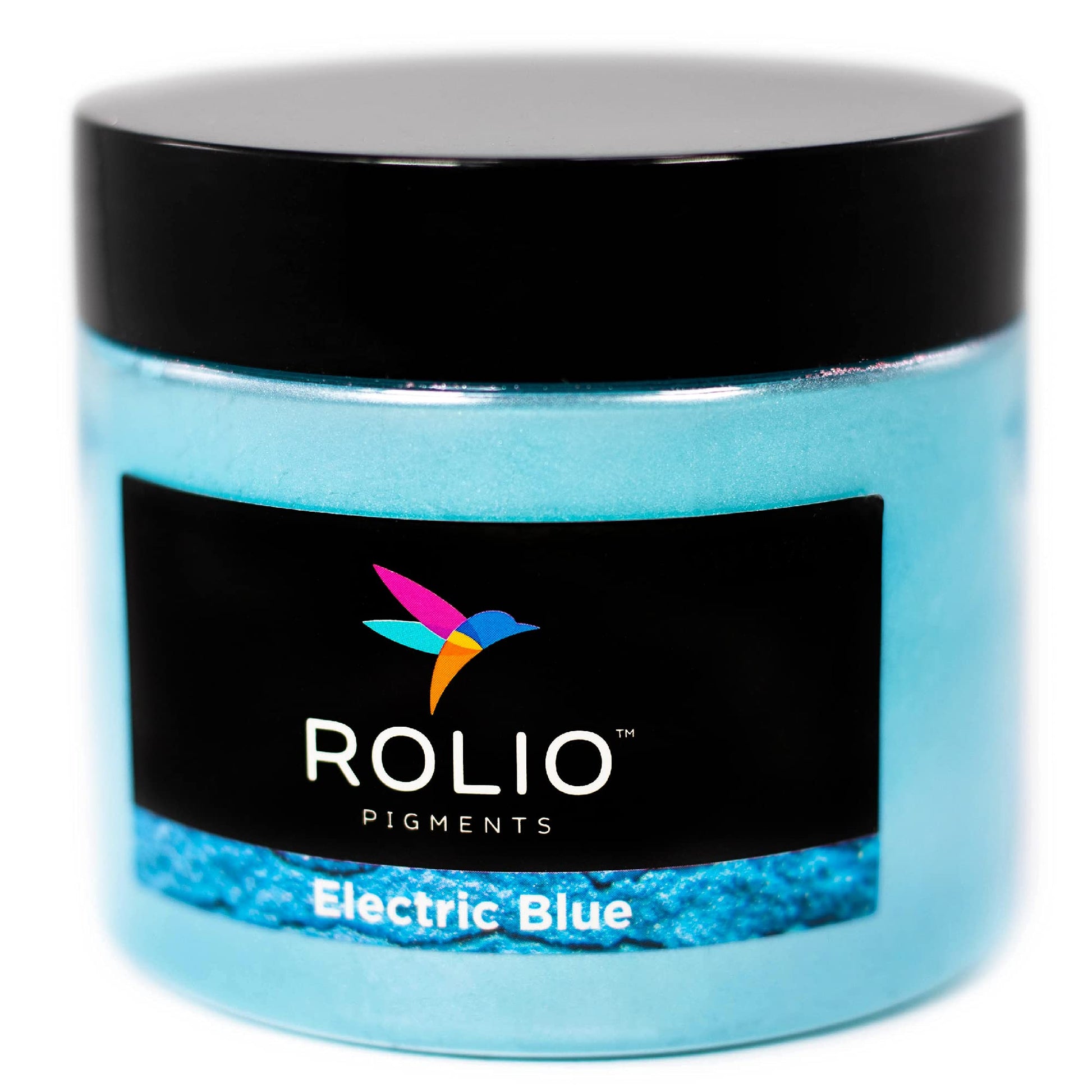 Rolio - Mica Powder - 1 Jar of Pigment for Paint, Dye, Soap Making, Nail Polish, Epoxy Resin, Candle Making, Bath Bombs, Slime - 50G / 1.76oz - WoodArtSupply