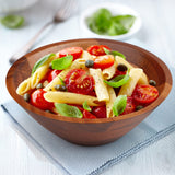 AIDEA Acacia Wooden Serving Bowls, 7 Inch Set of 4 for Salad, Soup, Noodle and More AIDEA