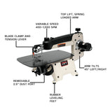 JET 18-Inch Scroll Saw, 1Ph 120V (JWSS-18B) Jet