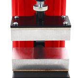 GNJINX Mini Manual Heat Presser Portable Heat Press Machine 2.36x4.72in Heat Press Machine, LCD Controller, and 400W Power for Heat Transfer, GNJINX