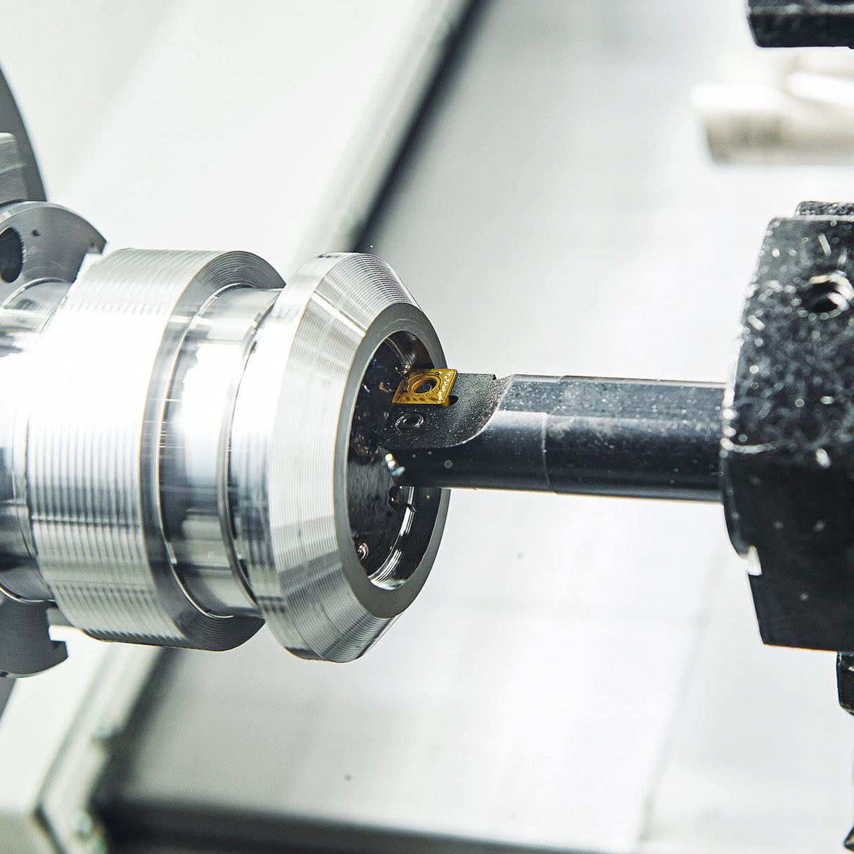 14 Pieces Lathe Boring Bar Set 4 Pieces 95 Degree S07K/ S08K/ S10K/ S12M-SCLCR06 Lathe Boring Internal Turning Bar Holder with 10 Pieces CCMT0602 Honoson