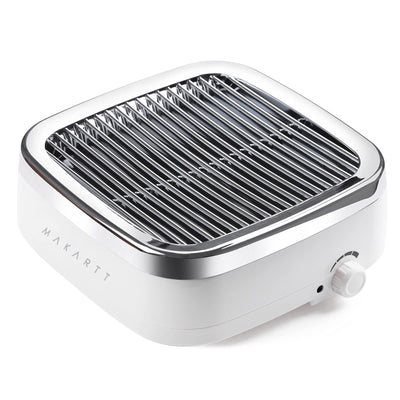 Makartt Nail Dust Collector 60W Extractor Vacuum Dust Collector for Nails Acrylic Nail Drill Dust Extractor Beauty Gift Nail Salon Equipment with 2
