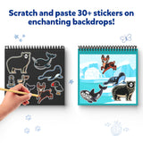 Skillmatics Dot It & Magical Scratch Art Book Bundle Animals Theme Bundle, Art & Craft Kits, DIY Activities for Kids Skillmatics