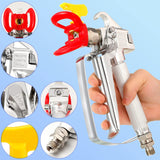 SG02 Airless Paint Spray Gun High Pressure 3600PSI 517 Tip Swivel Joint for Pump Sprayer Parts Accessories(2 Sets) Chumia