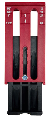 Milescraft 1325 Pocket Jig 200 - Complete Double/Twin Pocket Hole Jig Kit System. Easy to use, pocket hole drill guide, screw jig with all Milescraft