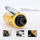 Air Die Grinder with 1/4"(6MM) and 1/8"(3MM) Collets, Pneumatic Die Grinder Kit, 22000 RPM BPJOWVIL