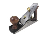 Taytools 469614 Smoothing Bench Hand Plane #4, 9-3/4 Inch Sole, Ductile Cast Body, Lapped Sides and Bottom, Blade RHC 55-60, Sapele Handle and Tote - WoodArtSupply
