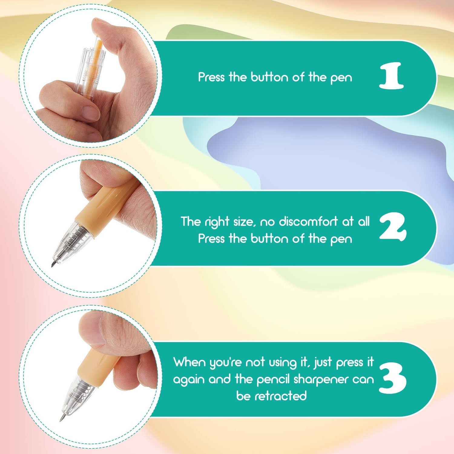 Craft Cutting Tool Paper Pen Knife Creative Retractable Hobby Knife Blade Art Utility Precision Paper Cutting Carving Tools with Pocket Clip for DIY Lanties