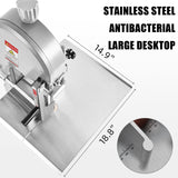 Cbiao Bone Saw Machine 14.9" x 18.8" Workbench,1500W Electric Frozen Meat Cutter Saw,Bone Commercial Meat Bandsaw For Butchering,Max Cutting Height Chbiao