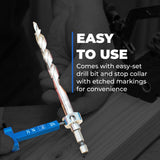 Durable Kreg Pocket-Hole Jig 320 with Classic 2" Face Clamp - Includes Wood Clamps for Woodworking & Tight Spaces - For Materials 1/2" to 1 1/2" KREG