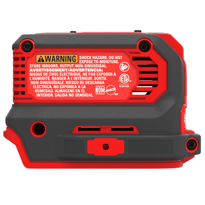 CRAFTSMAN V20 Charger, Power Inverter, Charging Ports for Type-C, Type-A, and AC, 150 Watts, Bare Tool Only (CMCB1150B)