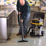 WORKSHOP Wet/Dry Vacs Vacuum WS1600SS Heavy Duty Stainless Steel Wet/Dry Vacuum Cleaner, 16-Gallon Stainless Steel Shop Vacuum Cleaner, 6.5-Peak HP Workshop