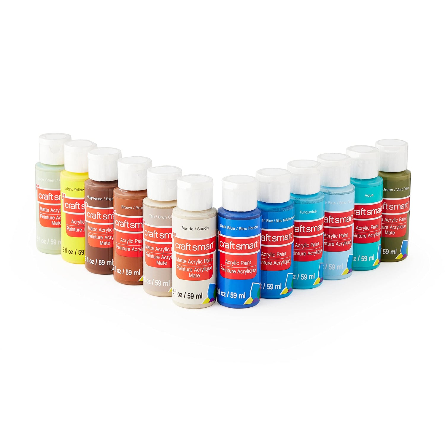 Craft Smart 36 Color Acrylic Paint Value Set Craft Smart