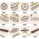 Custom Electric Branding Iron for Wood and Leather - Arokimi 350W Stamp for Unique Logos and Crafts Arokimi