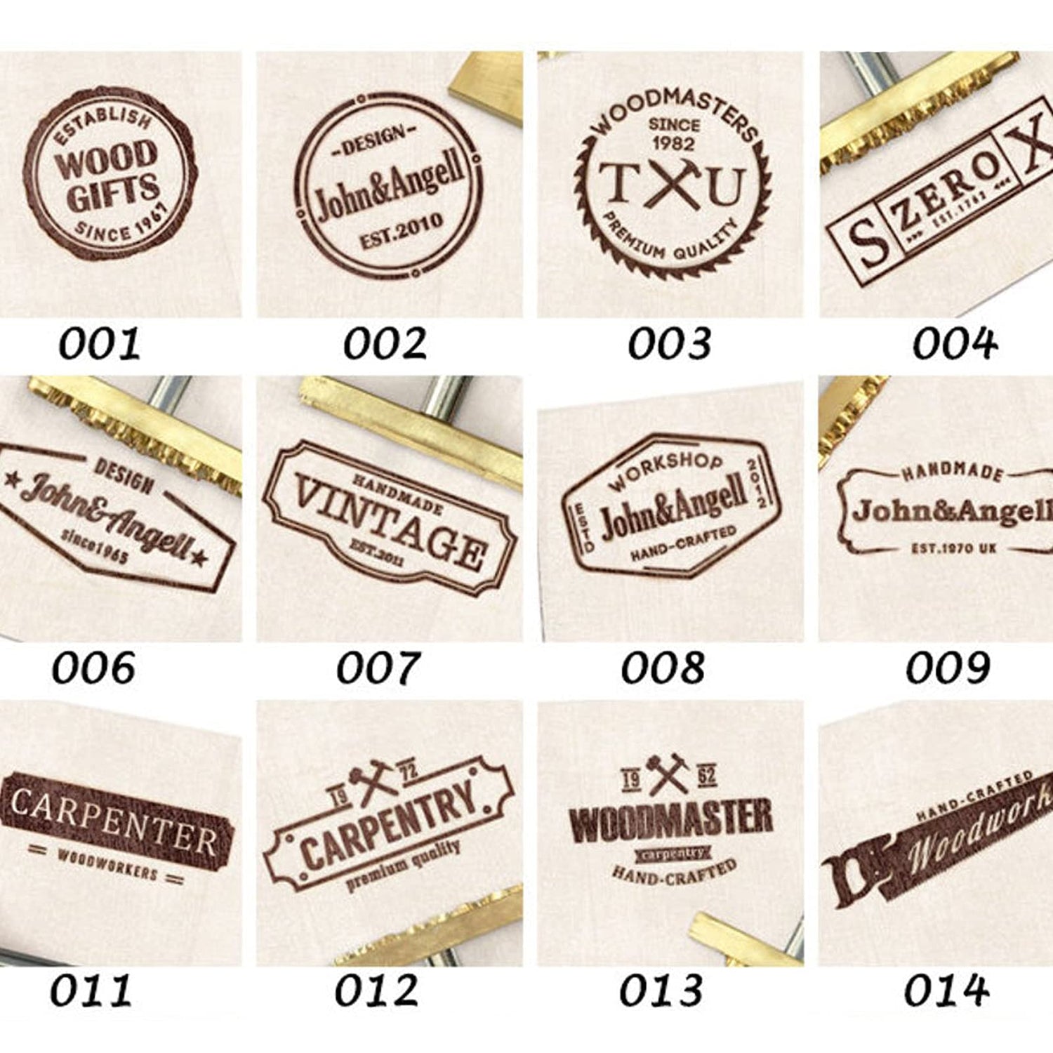 Custom Electric Branding Iron for Wood, Cake Logos & BBQ - Arokimi 350W with Brass Head & Wood Handle Arokimi