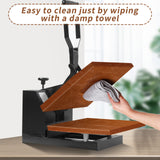 Zhengmy 2 Pieces Wrap Cover for Heat Press Platen, 16 x 20 Inch Heat Resistant Reusable Sheets Pad Mat Pillow for Sublimation Heat Press Machine Zhengmy