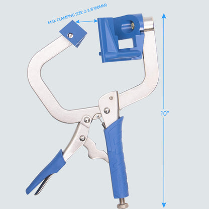 DRAGONITE 90 Degree Corner Clamp, 11 Inch Right Angle Clamps for Woodworking, Welding, Carpenter Photo Frame, Holding Assemblies Like Cabinets and - WoodArtSupply