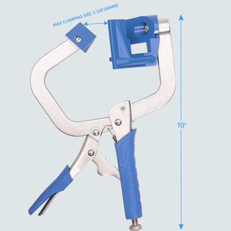 DRAGONITE 90 Degree Corner Clamp, 11 Inch Right Angle Clamps for Woodworking, Welding, Carpenter Photo Frame, Holding Assemblies Like Cabinets and DRAGONITE