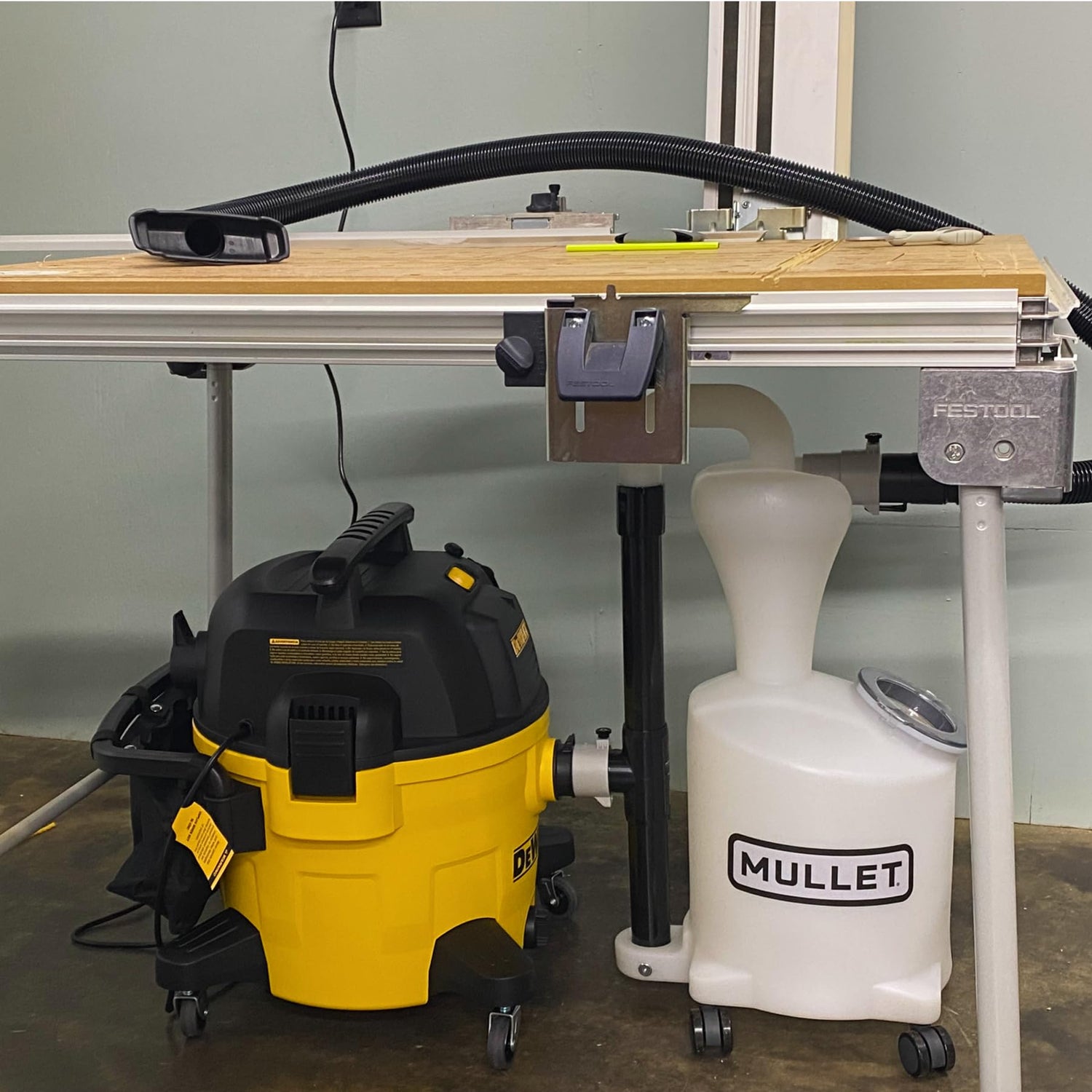 Mullet ThirdHand Dust Collection Boom Arm (Boom Arm + Cyclone) Mullet