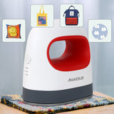 MAIKESUB Mini Heat Press Machine Easy to Use for T Shirts Shoes Hats Small HTV Iron on Vinyl Projects Portable Heating Transfer Iron Red MAIKESUB
