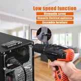 Power Tools Combo Kit, LETTON Tool Set with 60pcs Accessories Toolbox and 16.8V Cordless Drill Set for Home Cordless Repair Tool Kit jar-owl