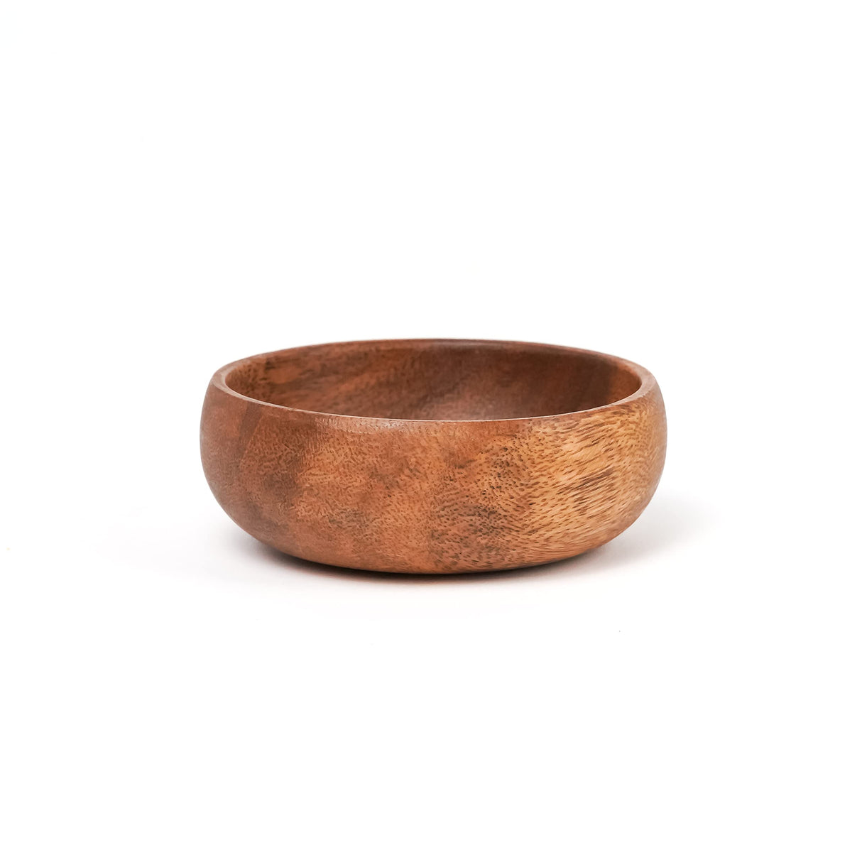 Casa/Legno Authentic Handcrafted Wooden Bowls Set - Exquisite Filipino Craftsmanship for Nuts and Acai Bowls - 4"x4"x1.5", Set of 4 Casa/Legno