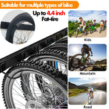 TORACK Bike Storage Rack, 6 Bike Rack Wall Mount Home and Garage Organizer, Vertical Bicycles Hanger Hooks for Indoor Space Saving TORACK