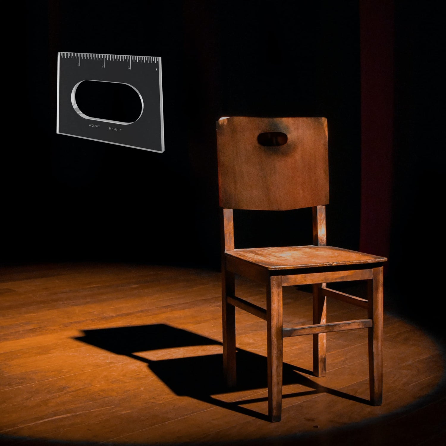 Elliptical Router Template for Woodworking Oval Router Jig Template Inlay Template Set Decorative Templates(4 pcs Oval Inlay Templates) HXLPAY