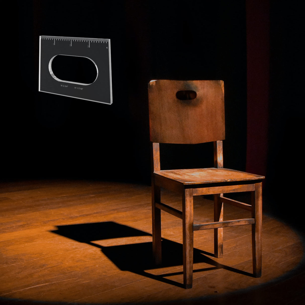 Elliptical Router Template for Woodworking Oval Router Jig Template Inlay Template Set Decorative Templates(4 pcs Oval Inlay Templates) HXLPAY