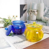 Fumwase Jar Silicone Molds Resin Jar Mold with Lid Epoxy Resin Molds Silicone Molds for Resin Crafts for Candle Holder DIY Jewelry Storage Box Resin Fumwase