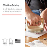 Speedball Block Printing Baren - Comfortable Wooden Handle, Made in the USA - 4 Inches Speedball