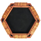 AMEROUS Upgraded 1-6 Players Shut The Box Dice Game, Wooden Board Table Math Game with 16 Dice for Kids Adults, Family Classroom Home Party or Pub AMEROUS