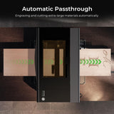 xTool P2 55W CO2 Laser Cutter, Laser Engraver Machine, Smart Desktop Cutting Machine with Dual 16MP Cameras, Laser Engraver and Cutter Machine for xTool