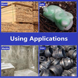 Rocaris 40 Pack 1 inch Abrasive Wheel Buffing Polishing Wheel Set for Rotary Tool - 25mm… Rocaris