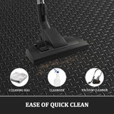 Diamond Plate Rubber Flooring Rolls 16.5 x3.3 Ft x 3 mm Heavy Duty Garage Floor Runner Rubber Trailer Garage Floor Mats for Garage Warehouse Gym jxgzyy