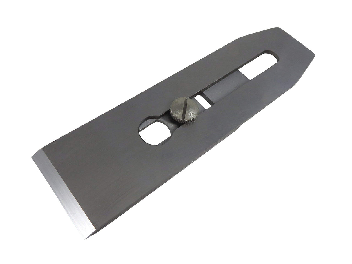 Taytools 469614 Smoothing Bench Hand Plane #4, 9-3/4 Inch Sole, Ductile Cast Body, Lapped Sides and Bottom, Blade RHC 55-60, Sapele Handle and Tote - WoodArtSupply