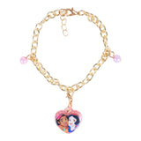 LUV HER Disney Princess Add A Charm Box Set with 1 charm bracelet & 5 interchangeable charms - Ages 3+ LUV HER