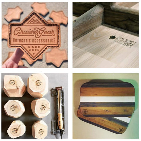 Custom Branding Iron for Wood and Leather – Personalise Your Crafts with Arokimi's Premium Heat Stamp (1"x1") Arokimi