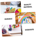 Yardenfun 300pcs Leaves Small Grass Chips Blank Bookmarks Plant Bookmark Plant Accessories Unfinished Wood Slices Wood Plant Cutouts Unpainted Wood Yardenfun