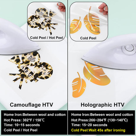 CAREGY HTV Heat Transfer Vinyl Bundle: 75 Pack 12" x 10" Iron on Vinyl for T-Shirt, 57 Assorted Colors for All Cutter Machine or Heat Press Machine CAREGY